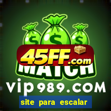 site para escalar time de futebol